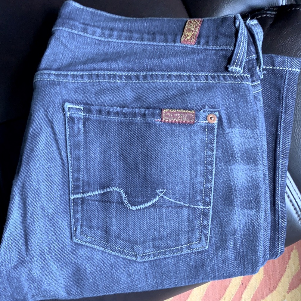 7 for all mankind WB Denim Straight leg Jeans
